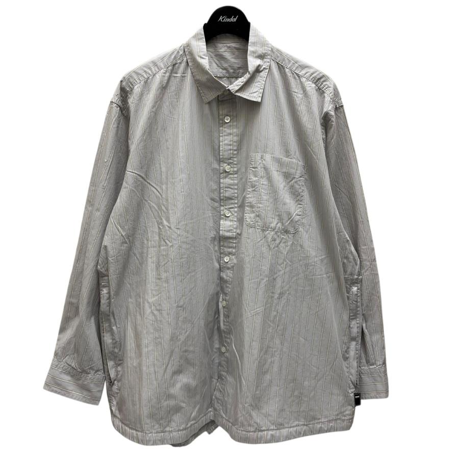 値下げ】BROCHURE GENERALLY SHIRTS ストライプ ワイドシルエット 