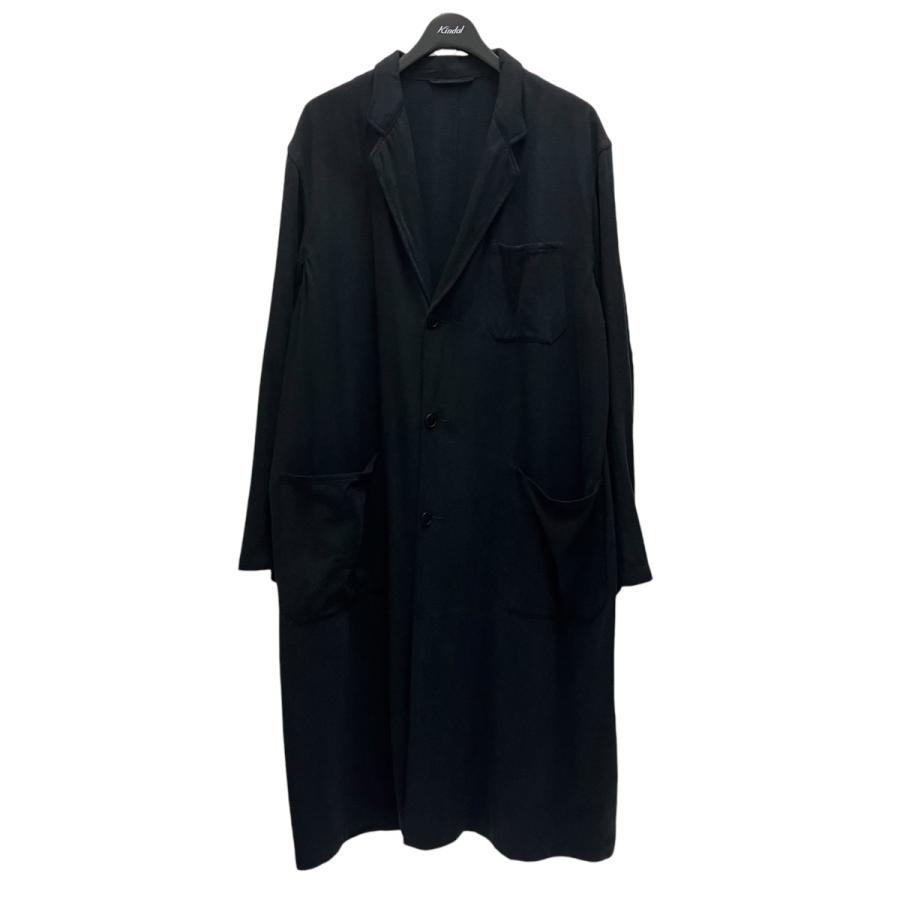 ☆極美品☆COMOLI　コモリ　シルクネップ ワークコート　サイズ2　BLACK COMOLI (コモリ) シルクネップ ワークコート