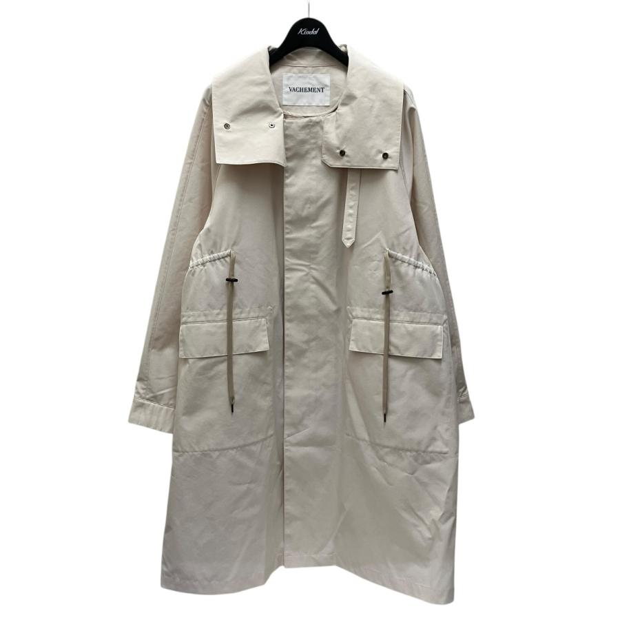 VACHEMENT ヴァシュモン スタンドネックコート VI-24-900 アイボリー