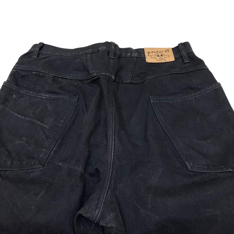 gourmet jeans グルメジーンズ type2 X-ZIP デニムパンツ ブラック 