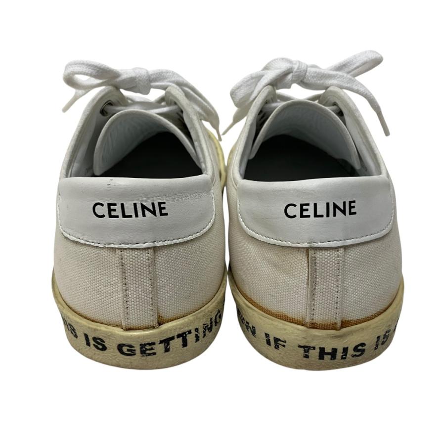 CELINE 【値下げ】CELINE ローカットスニーカー ホワイト サイズ：36