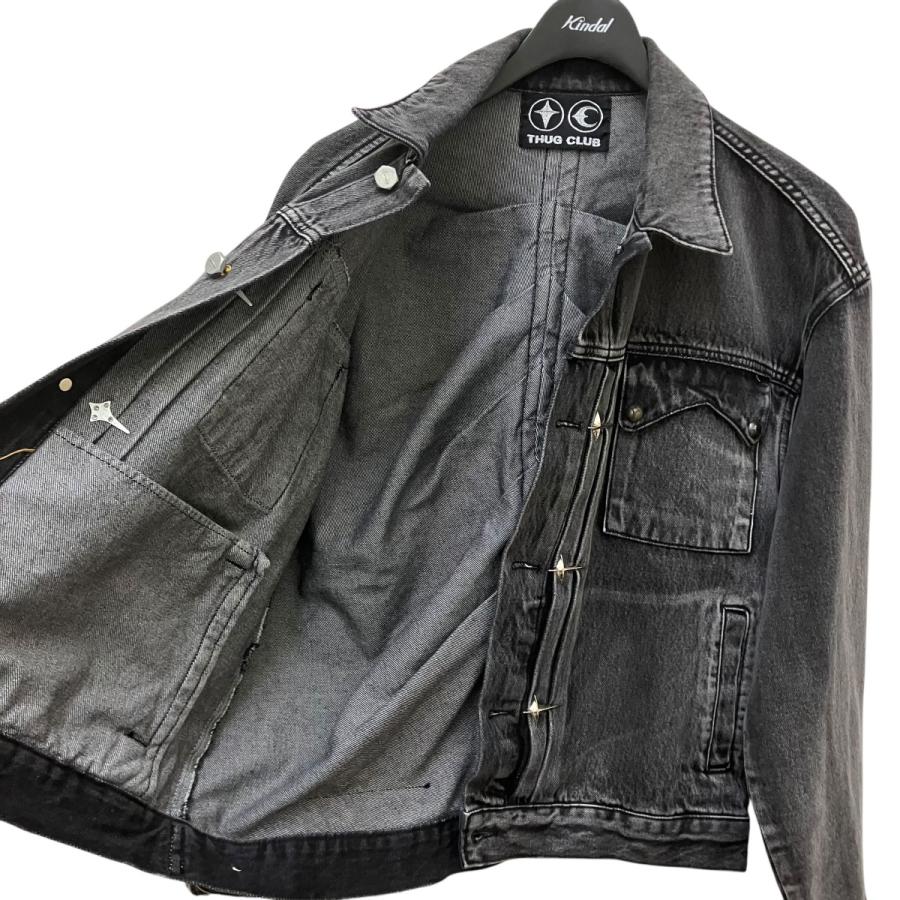 サグクラブ THUG CLUB 24AW デニムジャケット TC24JK2402 ブラック 