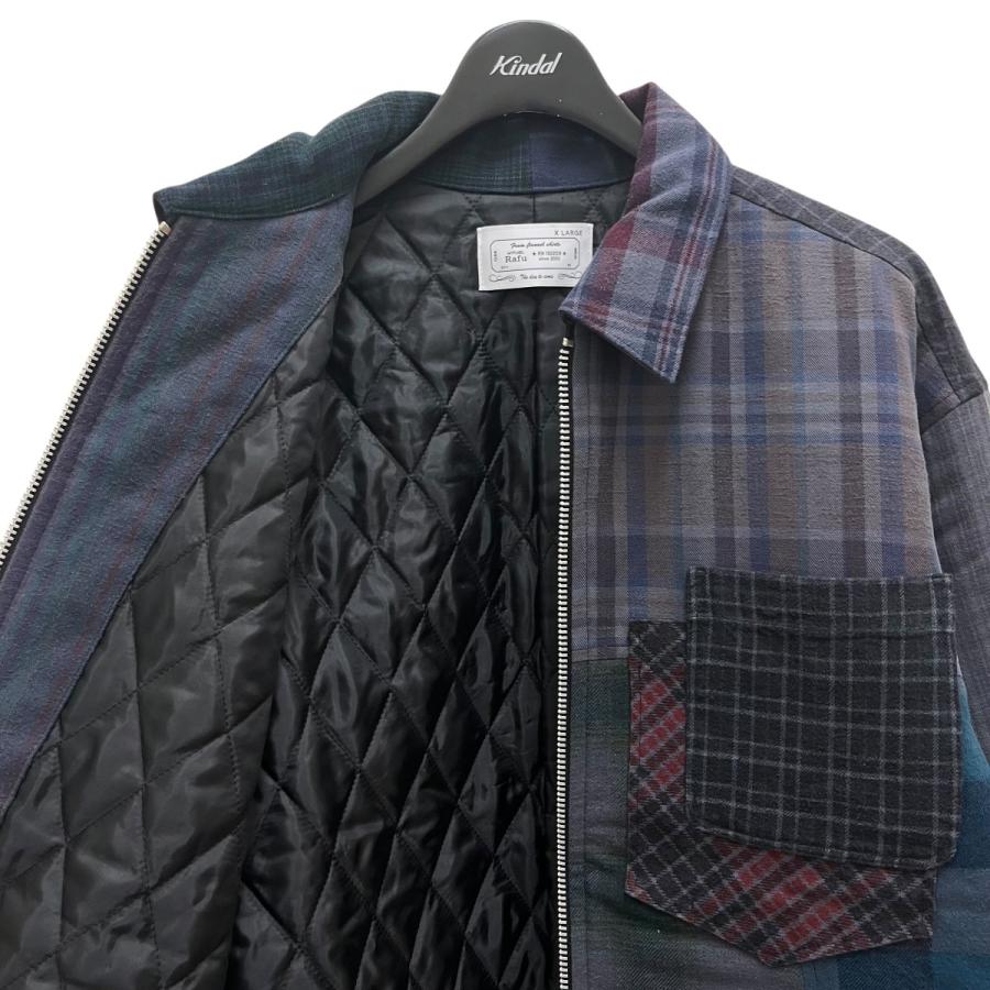 rough（ラフ） 【値下げ】Rafu 23AW Remake Jacket チェック リメイク
