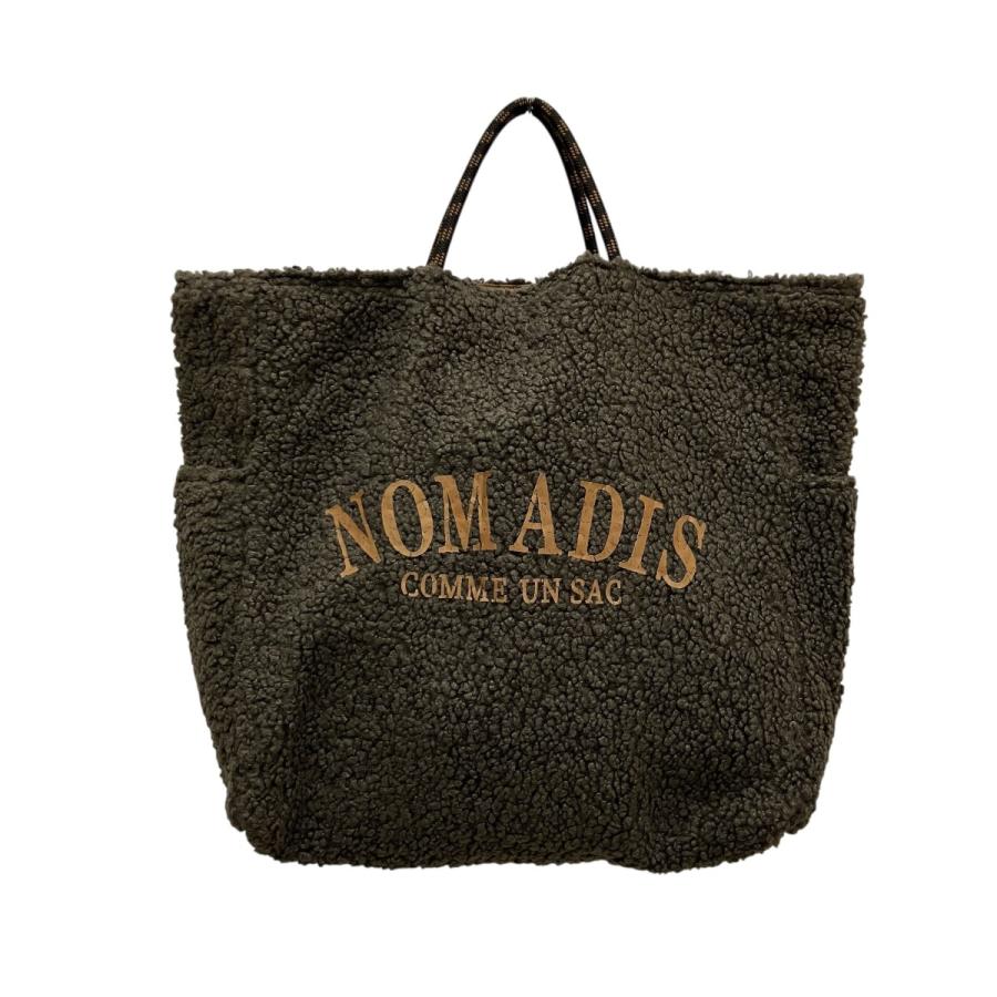 NOMADIS ノマディス　トートバッグ　L 新品 NOMADIS（ノマディス） ボアトート×ナイロン リバーシブルトートバッグ