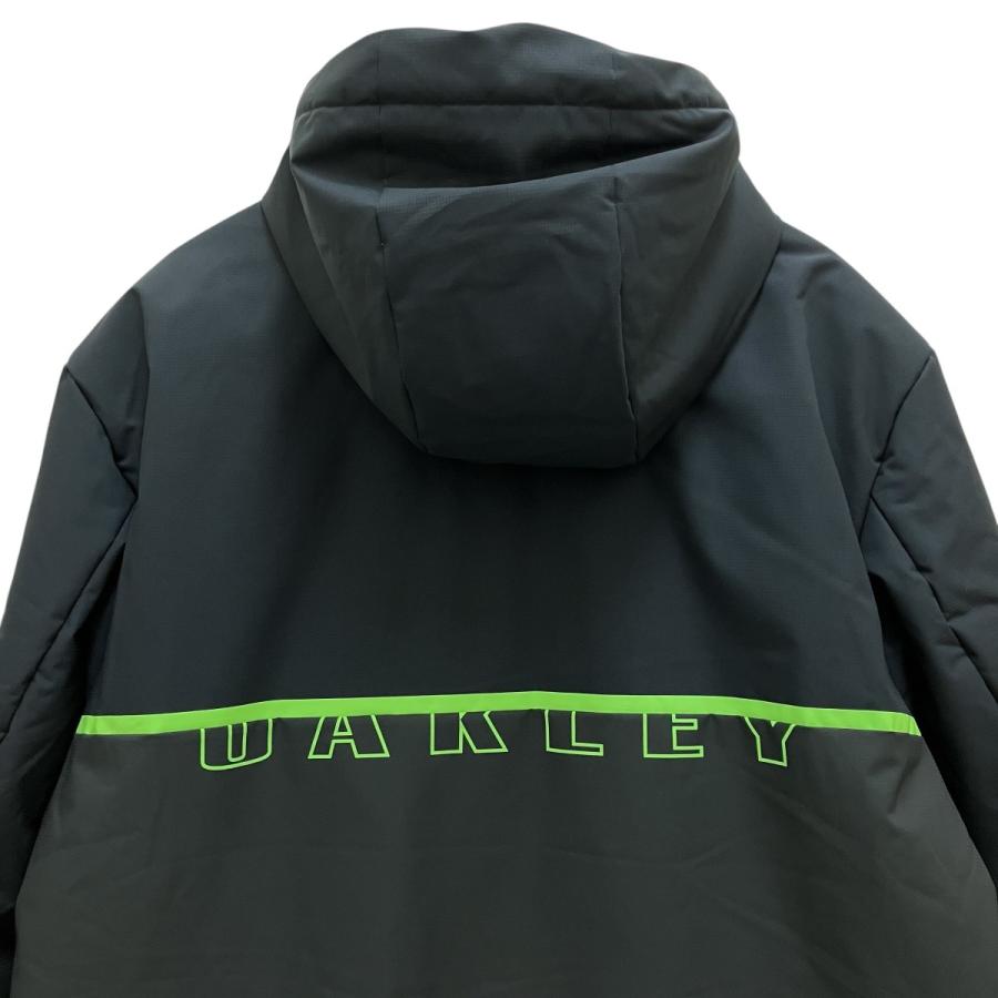 OAKLEY（オークリー） 中綿ジャケット B1304477 ブラック×ネオン