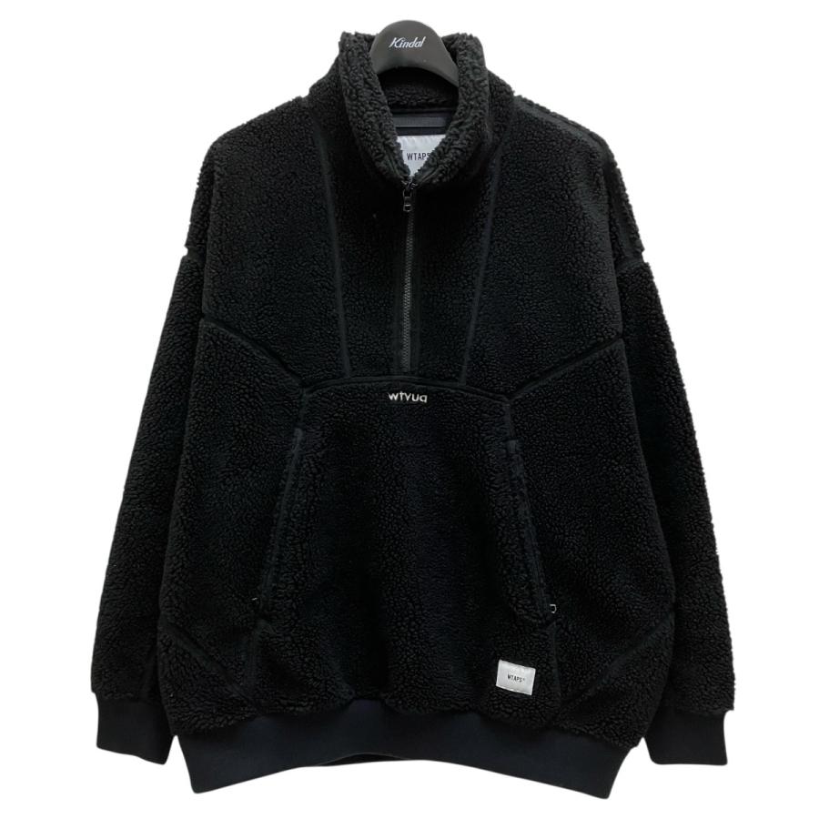 WTAPS（ダブルタップス） フリースジャケット 222ATDT-JKM01 ブラック