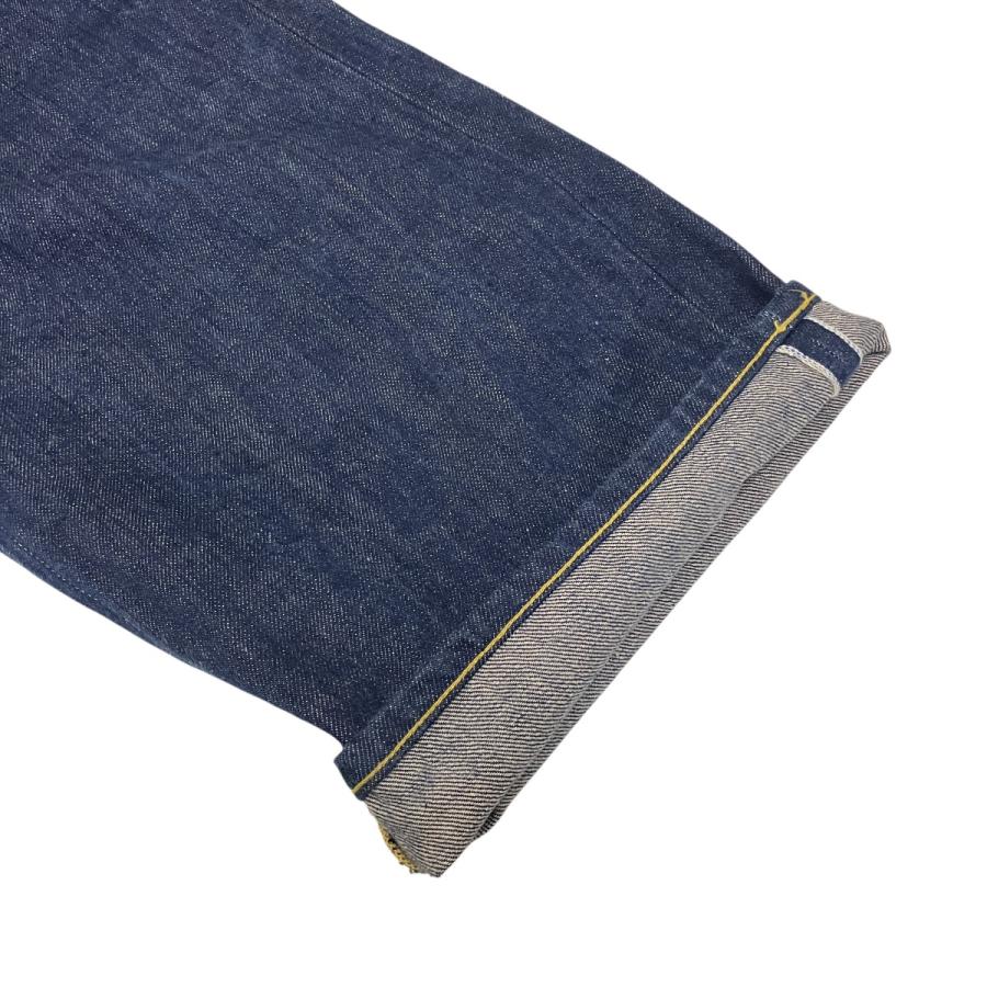 kaval/over pants — indigo linen washer(カヴァルのオーバーパンツ 