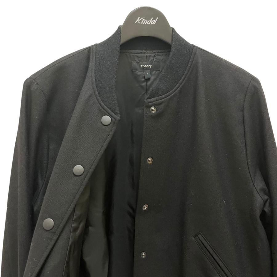 theory セオリー Sleek Saxony Varsity ジップジャケット 01