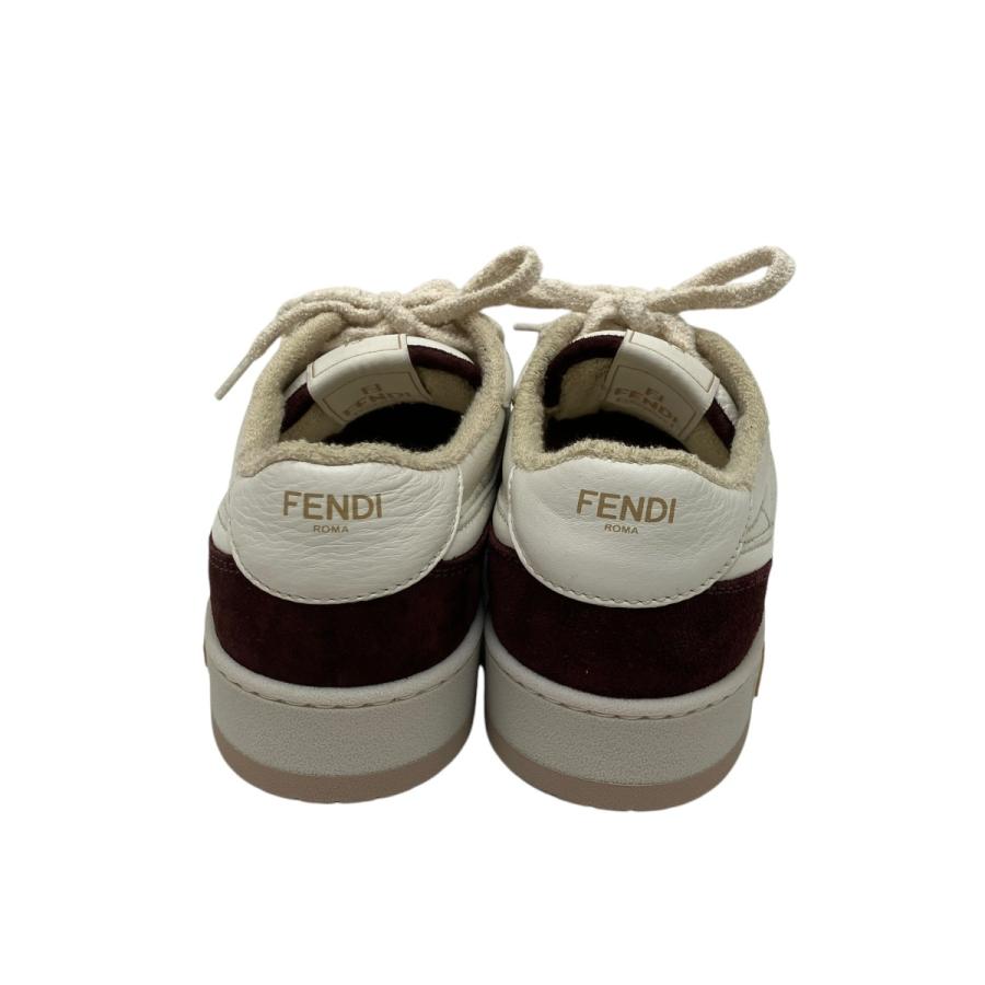 FENDI（フェンディ） 【値下げ】FENDI スニーカー エンジ×ベージュ 