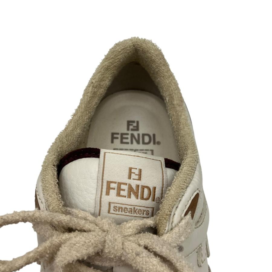 FENDI（フェンディ） 【値下げ】FENDI スニーカー エンジ×ベージュ 