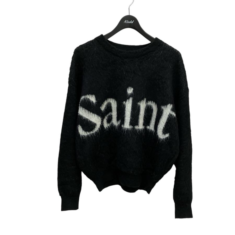 セントマイケル SAINT MICHAEL CREW NECK KNIT モヘヤ混ニット SM-A23