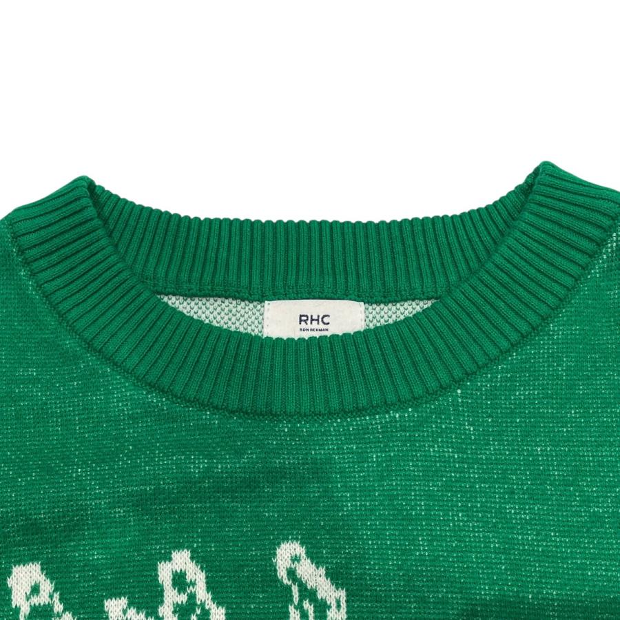 RHC Ron Herman 【値下げ】RHC ジャガードニット RH-001 グリーン 
