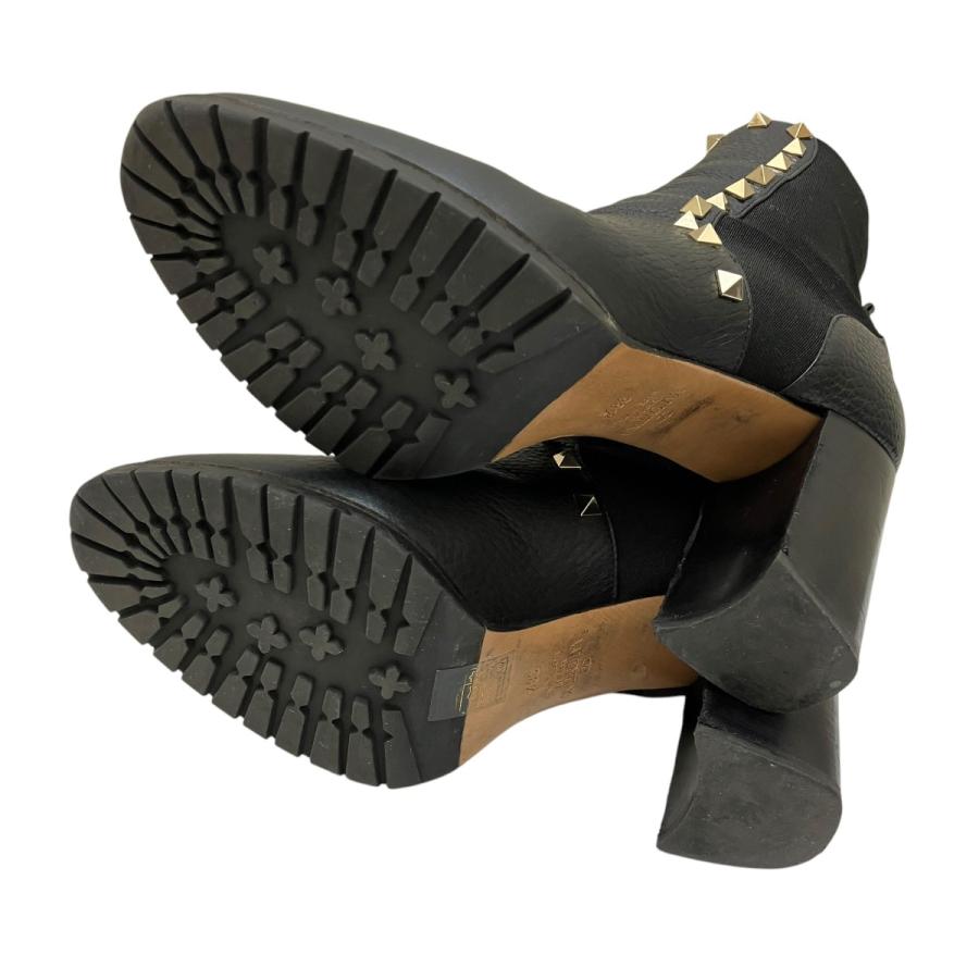 バレンティノ ブーツ38 valentino ロックスタッズブーツ 38 VALENTINO（ヴァレンティノ