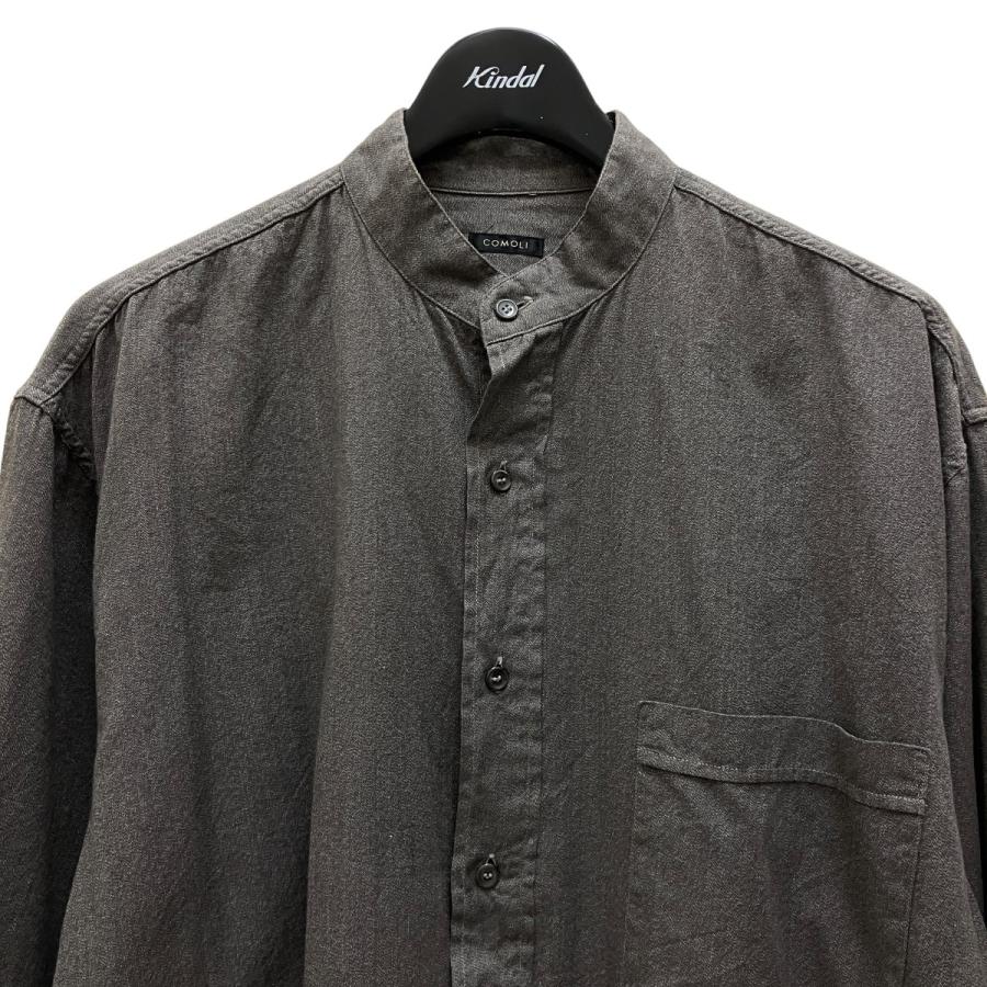 COMOLI ヨリ杢 プルオーバーシャツ size3 【公式通販】