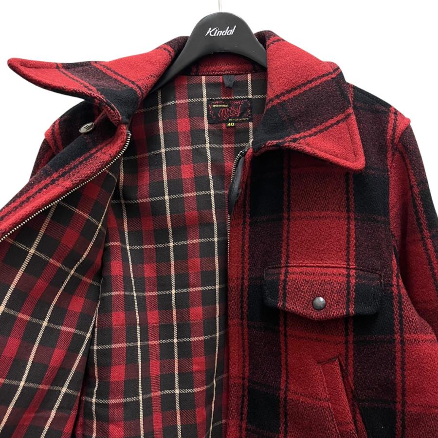 リアルマッコイズ THE REAL McCOY'S チェック ウールハンティング