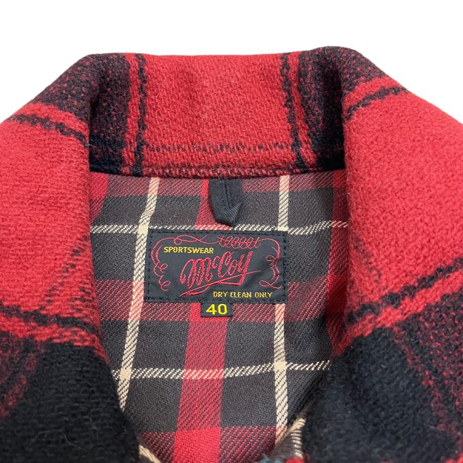 リアルマッコイズ THE REAL McCOY'S チェック ウールハンティング