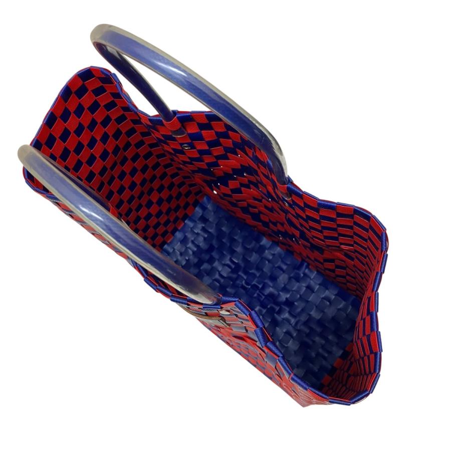 MARNI（マルニ） 【値下げ】MARNI トートバッグ レッド×ブルー (明石店