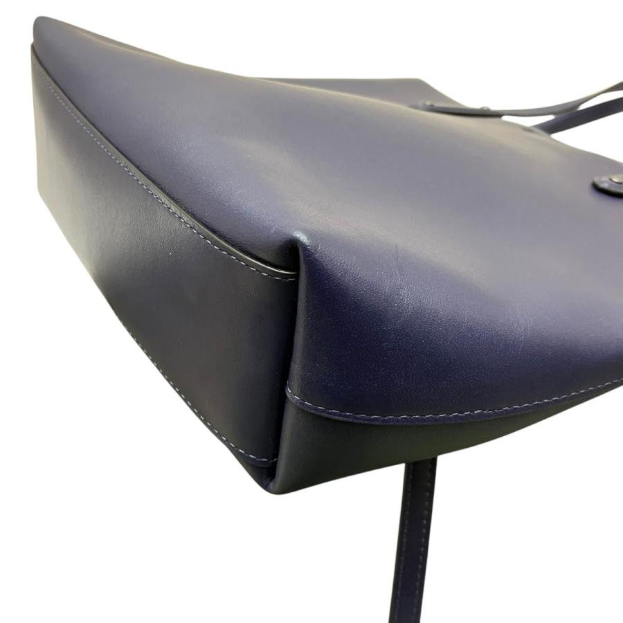 COACH ショルダーバッグ ネイビー COACH ショルダーバッグ ネイビー レザー｜Yahoo!フリマ（旧