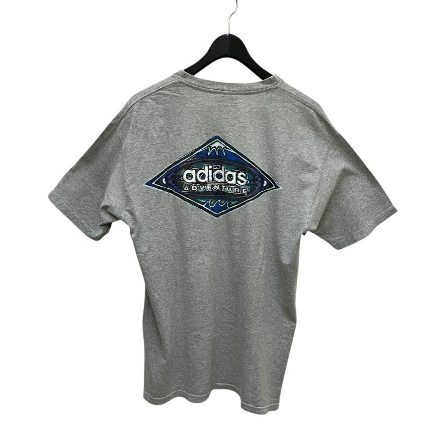 90s ヴィンテージ Old adidas アディダス プリントTシャツ グレー adidas（アディダス） adidas 90's Vintage Tシャツ グレー サイズ：M