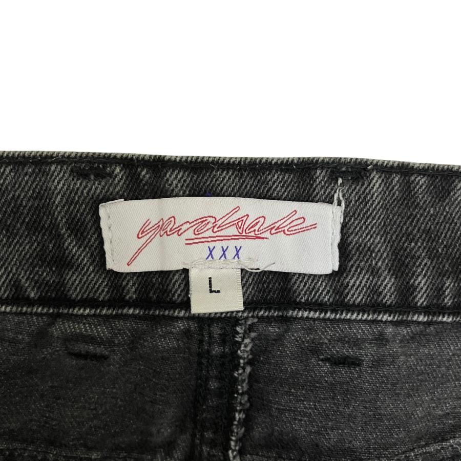 値下げ】yardsale デニムパンツ ブラック サイズ：L (堅田店