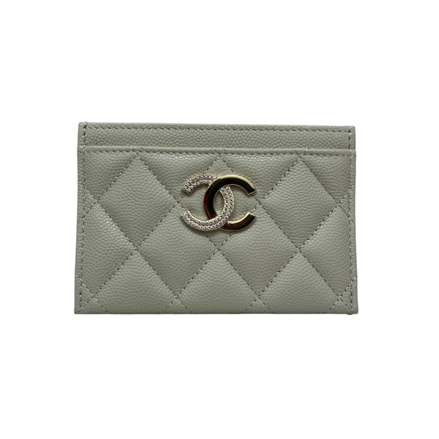CHANEL（シャネル） 【値下げ】CHANEL キャビアスキン カードケース 