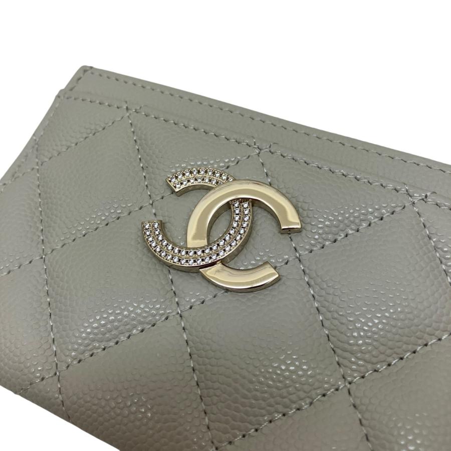 CHANEL（シャネル） 【値下げ】CHANEL キャビアスキン カードケース 