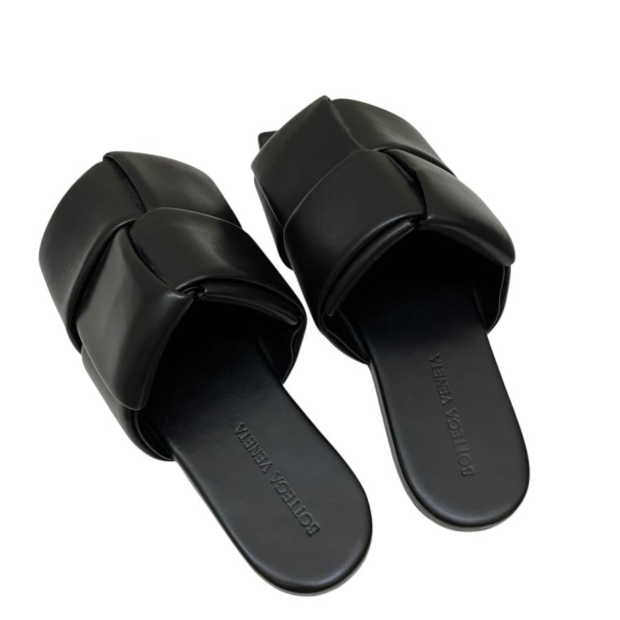 BOTTEGA VENETA ボッテガヴェネタ ブラックパッチミュール