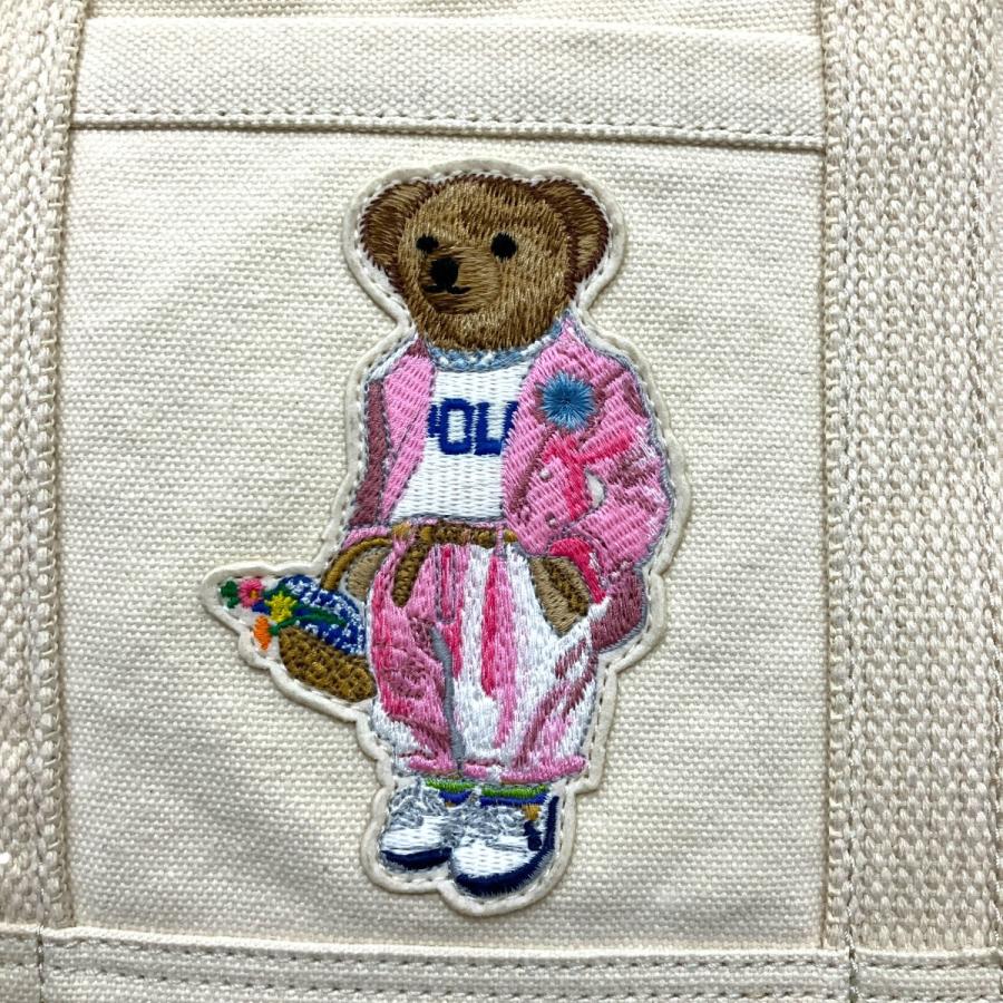 POLO ポロベア トートバッグ アイボリー POLO RALPH LAUREN ポロラルフローレン ポロベア トートバッグ