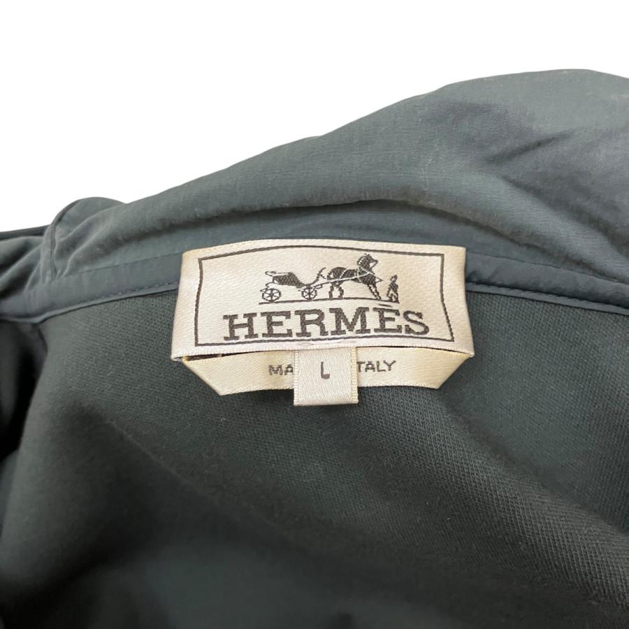 HERMES グレー ジャンパー HERMES グレー ジャンパー