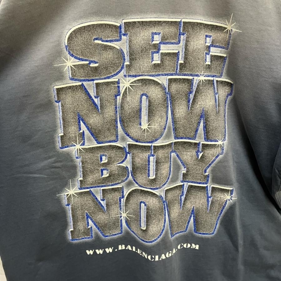 BALENCIAGA（バレンシアガ） BALENCIAGA SNBN ダメージ加工 Tシャツ 