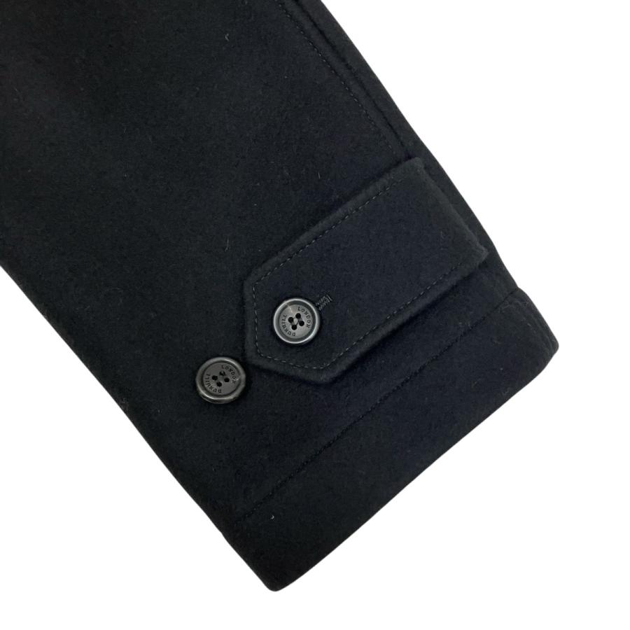 未使用級 dunhill ダンヒル ダッフルコート ウール カシミヤ 近年モデル dunhill（ダンヒル） カシミヤ混ダッフルコート ブラック サイズ：48