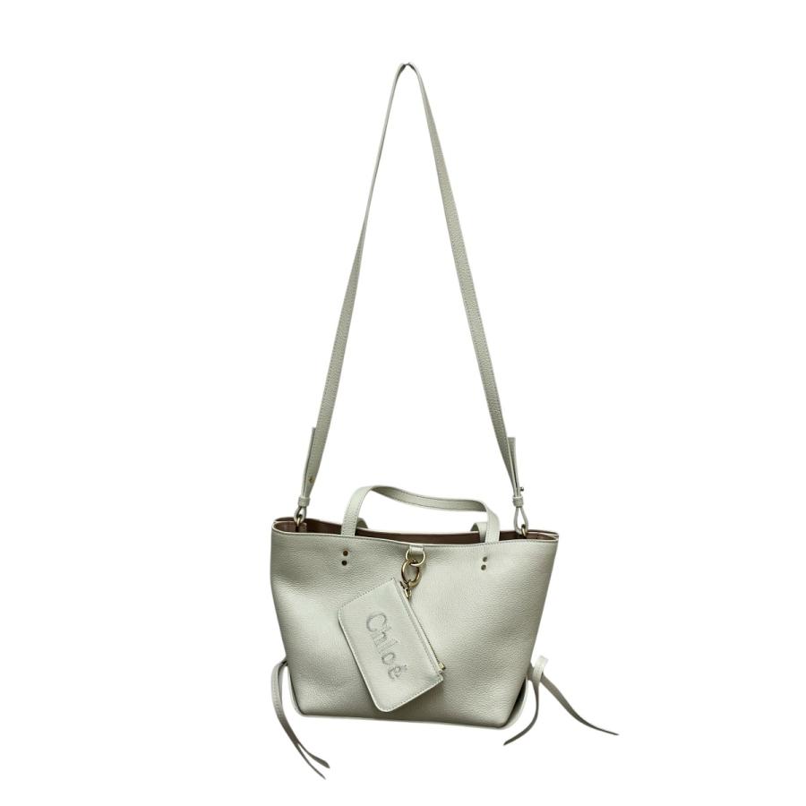 Chloe（クロエ） 【値下げ】Chloe 2WAYショルダー ポーチ付トート 