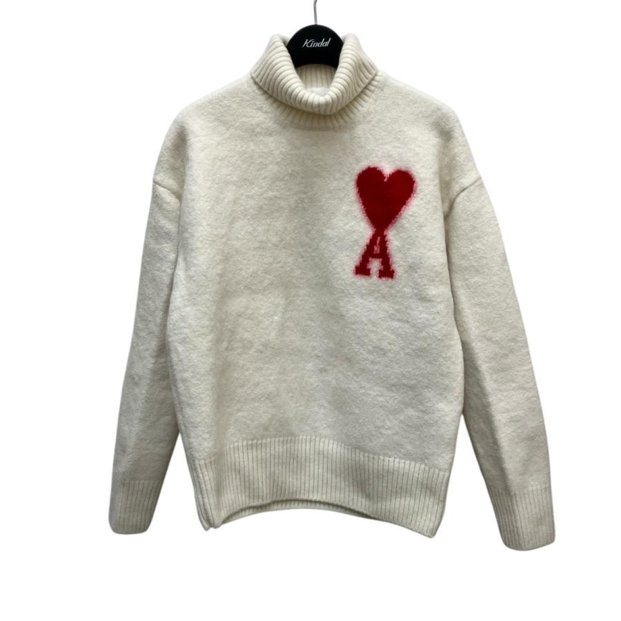 ami タートルネックセーター M ホワイト AMI Alexandre Mattiussi アミ AMI タートルネックセーター ADC FUNNEL