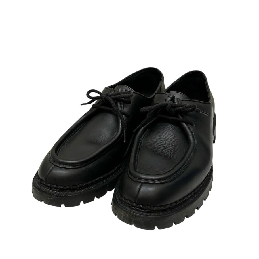 SAINT LAURENT ブラック ローファー　レザーモカシン Vibram サンローランパリ Saint Laurent Paris モカシンシューズ 687532