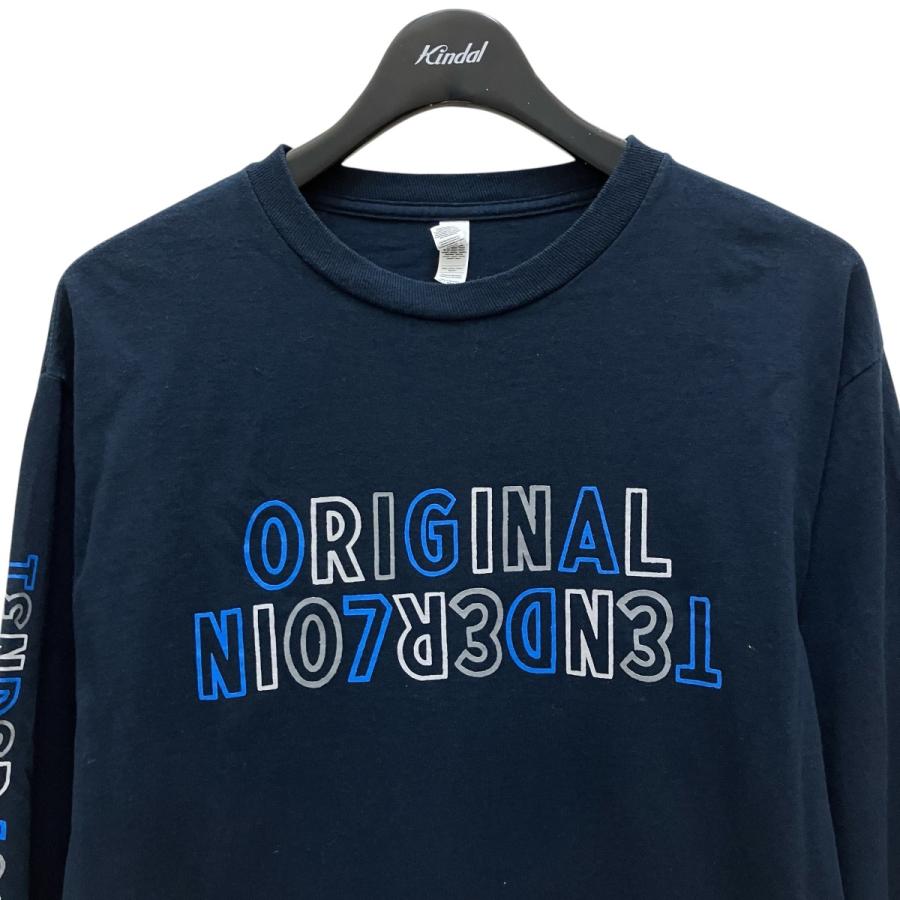 未使用品　TENDERLOIN ネイビー ロングスリーブ　ロゴ　 Tシャツ TENDERLOIN（テンダーロイン） 【値下げ】TENDERLOIN ロングスリーブT