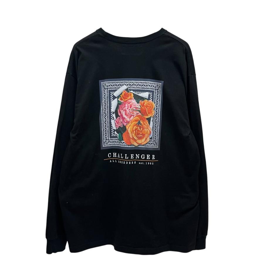 完売品CHALLENGER/L/S ROSE BANDANA TEE CHALLENGER/チャレンジャー L/S ROSE BANDANA TEE/バンダナ