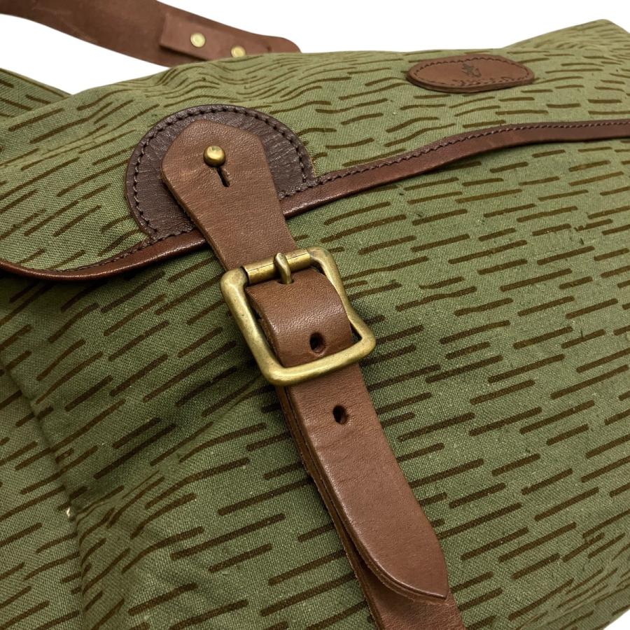 vasco（ヴァスコ） VASCO Rain camo×BRN leather メッセンジャーバッグ