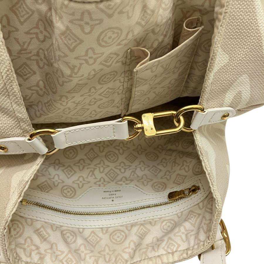 ☆値下げ☆Louis Vuitton トートバッグ ホワイト/ブラウンLOUIS 
