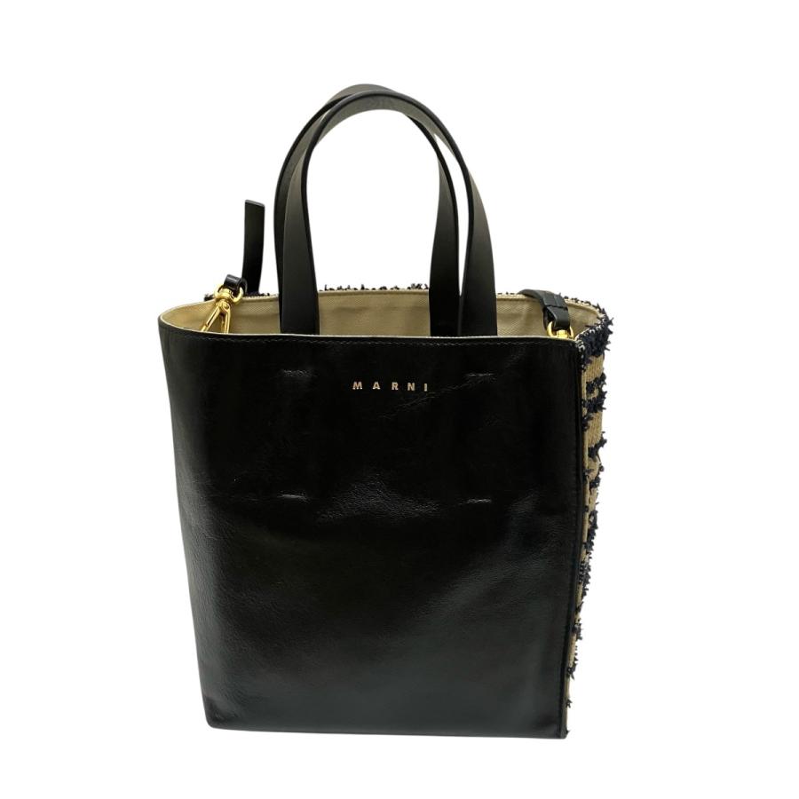 MARNI マルニ ショルダーバッグ ベージュ×ブラック : カインドオル