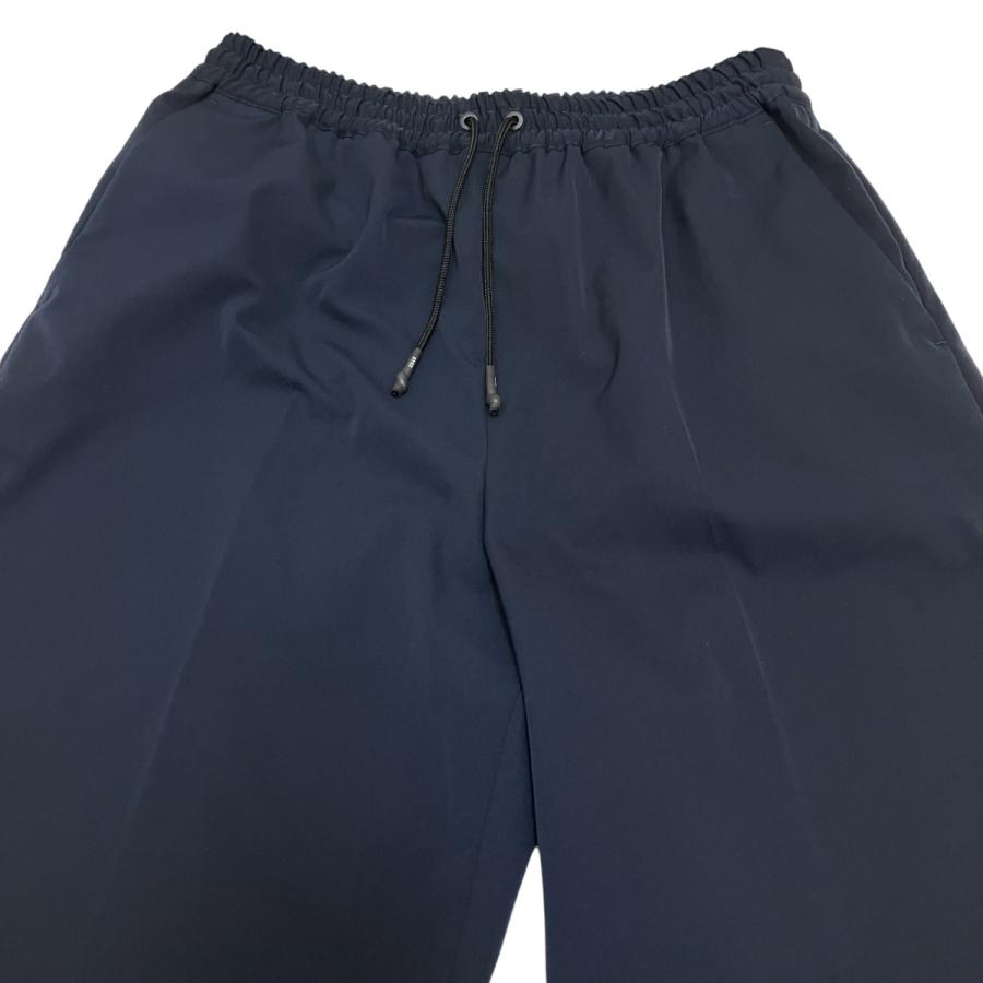 HYKE adidas ハイク ネイビー ワイドパンツ ガウチョパンツ 美品】adidas orginals by HYKE ガウチョパンツ ワイドパンツ
