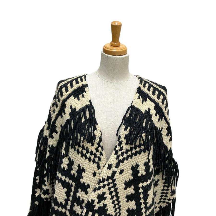 ラルフローレン　カシミヤ入りニットポンチョ　ニットガウン　ネイティブ柄 RRL Ralph Lauren（ダブルアールエル） 【値下げ】RRL カシミヤ混