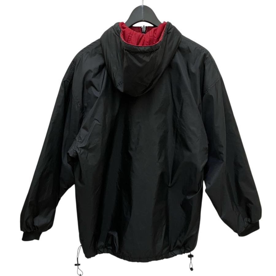 90s NIKE ナイキ ハーフジップ ジャケット 黒 赤 M NIKE（ナイキ） NIKE 90's リバーシブルハーフジップジャケット