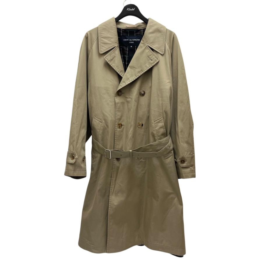 COMME des GARCONS HOMME 【値下げ】COMME 綿染め トレンチコート HN
