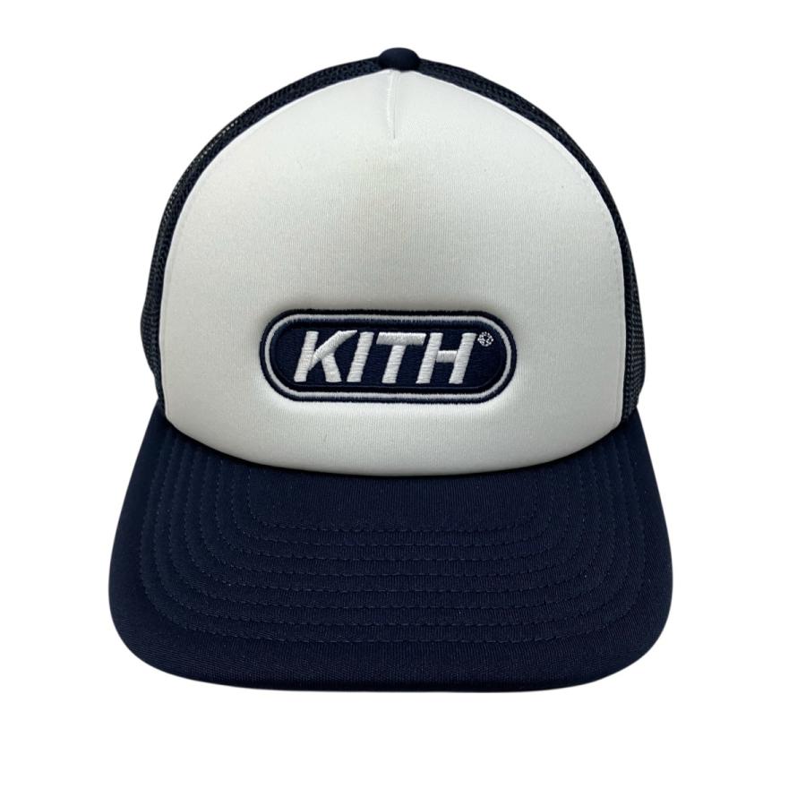 キス　kith キャップ KITH（キス） ロゴ メッシュキャップ 25095060001420 ネイビー サイズ