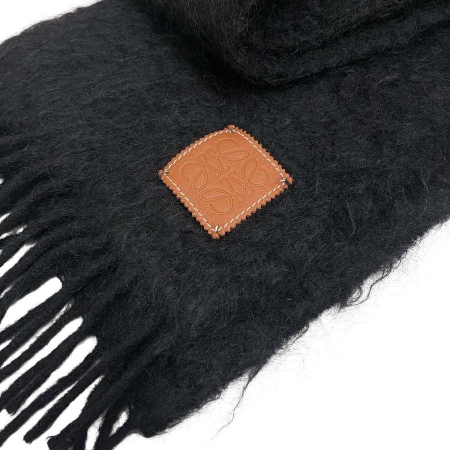 LOEWE ブラック マフラー LOEWE（ロエベ） マフラー ブラック : カインドオルYahoo!店 - 通販