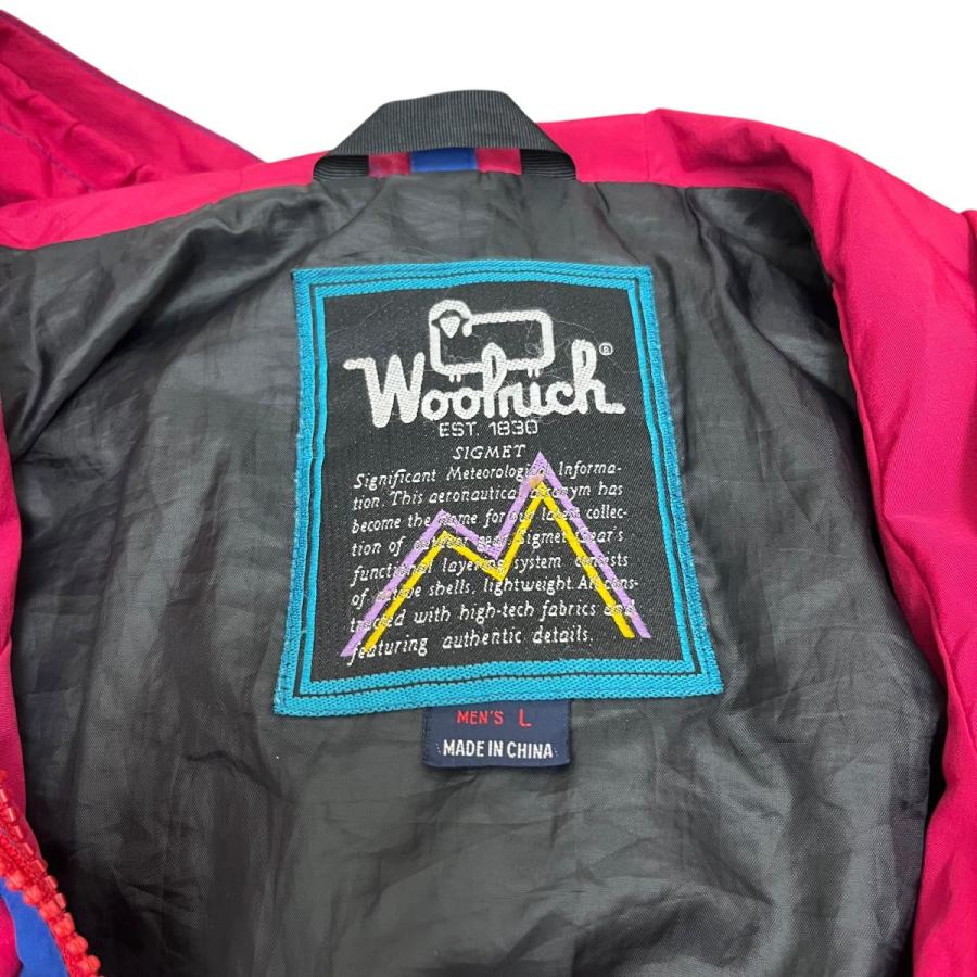 WOOLRICH ウールリッチ ハーフジップ プルオーバーマウンテンパーカー TIME SALE] Woolrich ウールリッチ ゴアテックス GTX マウンテン