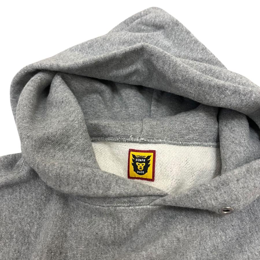 HUMAN MADE ヒューマンメイド プルオーバーパーカー グレー サイズ