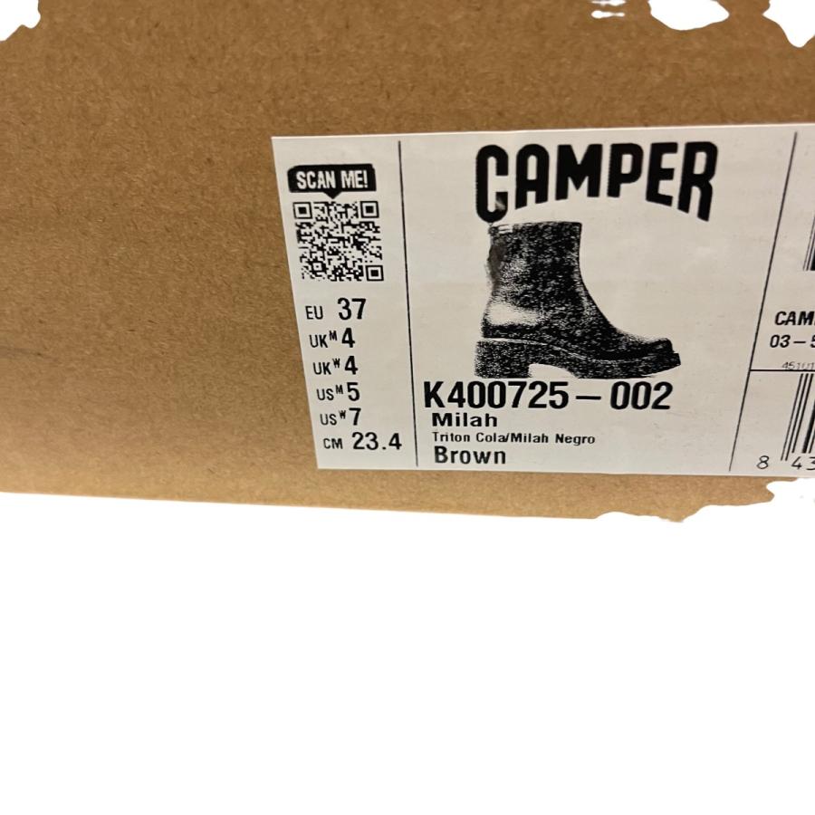 CAMPER（カンペール） サイドジップブーツ K400725-002 ブラウン