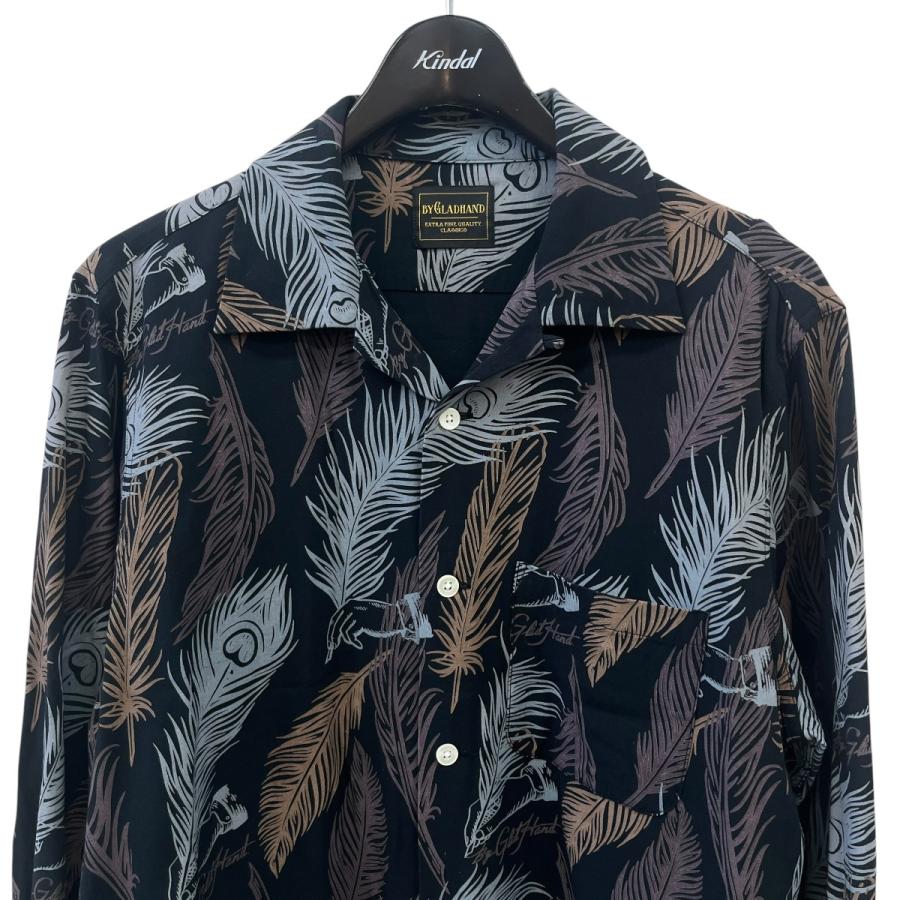 GLAD HAND（グラッドハンド） GLAD HAND PEACOCK QUILL - L S SHIRTS