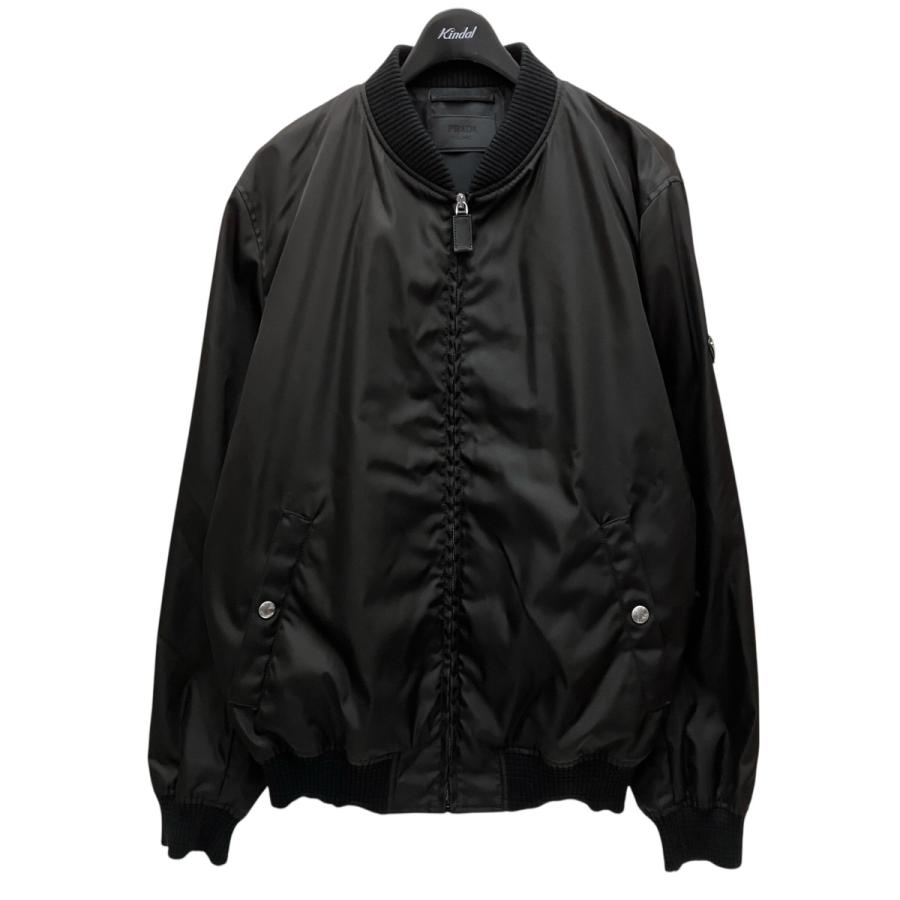 【新品未使用】PRADA ジャケット　ブラック　42 PRADA（プラダ） ボンバージャケット ACU1 2022 3384 ブラック サイズ